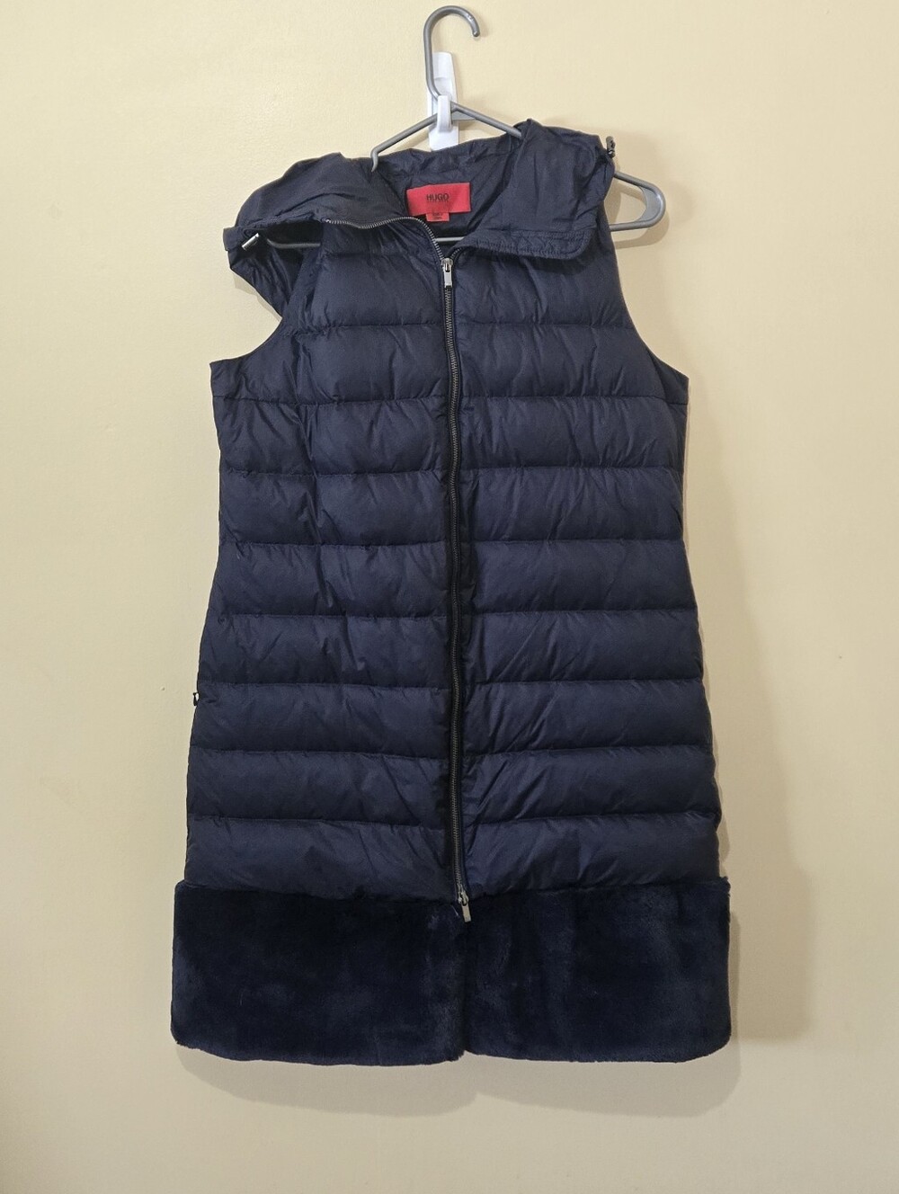 Hugo Boss Down Puffer Vest With Hood